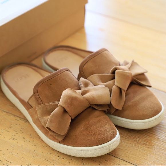 ugg luci bow sneaker mule